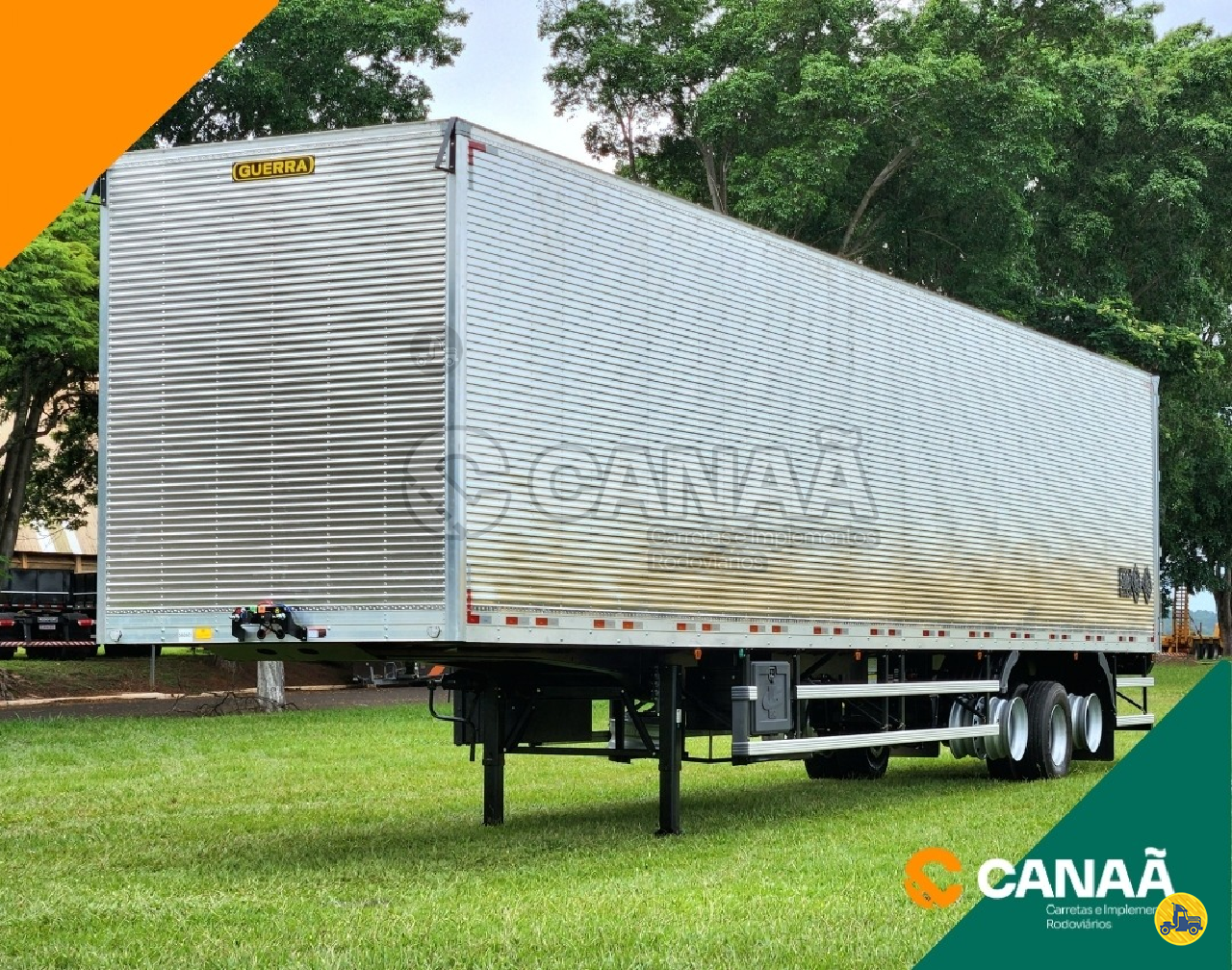 CARRETA SEMI-REBOQUE BAU FURGÃO Canaã Carretas e Implementos Rodoviários OURINHOS SÃO PAULO SP